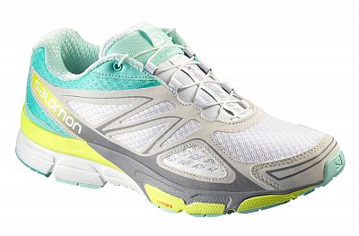 SALOMON  X-SCREAM 3D W WH/BUBBLE BLU/GECKO GREEN
