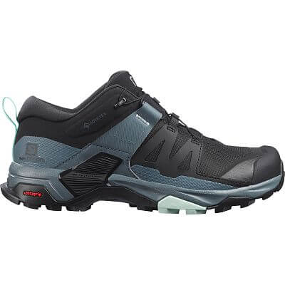 Salomon X Ultra 4 GTX W black / stormy weather / opal blue