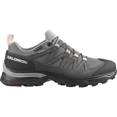 Salomon X Ward Leather GTX W gull / black / ebony