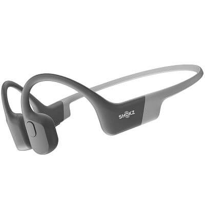 Shokz OpenRun Bluetooth sluchátka šedá