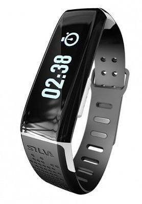 SILVA SEC Smartband silver/black