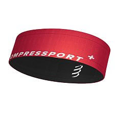 Compressport Free Belt fluo red/black