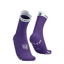 Compressport Pro Racing Socks V4.0 Run High lilac/white