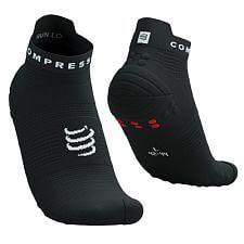 Compressport Pro Racing Socks V4.0 Run Low black/white