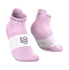 Compressport Pro Racing Socks V4.0 Run Low orchid/white