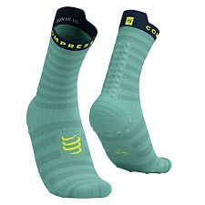 Compressport Pro Racing Socks V4.0 Ultralight Run High shell blue / blues