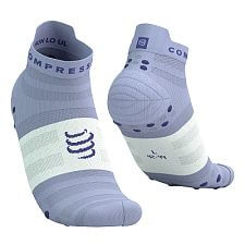 Compressport Pro Racing Socks V4.0 Ultralight Run Low lavender/white
