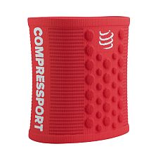 Compressport Sweatbands 3D.Dots fluo red/white