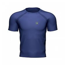 Compressport Training S/S T-shirt M sodalite/primrose