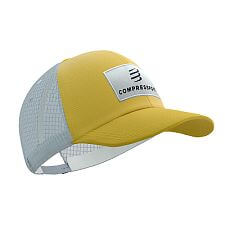 Compressport Trucker 6P Cap grey dawn/ceylon yellow