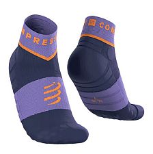 Compressport Ultra Trail Low Socks aster purple/peacoat