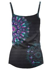 Crazy Idea Top Shiny Woman mandala