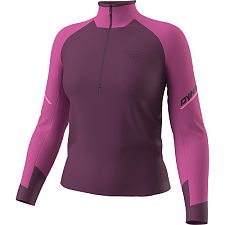 Dynafit Alpine L/S 1/2 Zip Tee W magenta