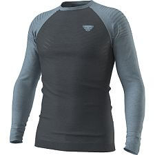 Dynafit Tour Light Merino M L/S Tee smoke blue