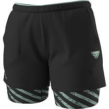 Dynafit Trail 2in1 Shorts W black out / jadelite