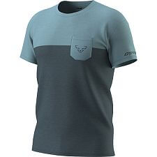 Dynafit Transalper Pocket S/S Tee M smoke blue