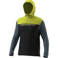 Dynafit Traverse Sun Hoody M black out/golden lime