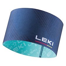Leki XC Headband dark denim-mint