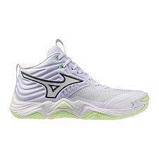 Mizuno Wave Momentum Elite MID W white/balsam green/ambrosia