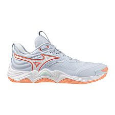Mizuno Wave Momentum Elite W blue finch/white/lava orange