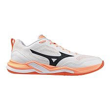 Mizuno Wave Stealth Pro U white/black/flamingo coral