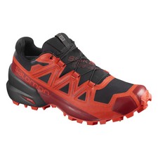 Salomon Spikecross 5 GTX black/racing red/red dahlia