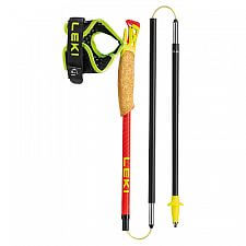 Leki Ultratrail FX.One Superlite bright red / neon yellow / natural carbon