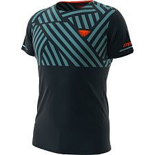 Dynafit Trail Graphic Shirt M storm blue/razzle dazzle