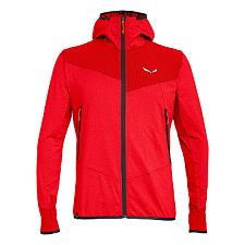 Salewa Agner Hybrid PL/DST Hooded Jacket M flame melange