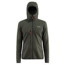 Salewa Agner PL Hooded Jacket M dark olive
