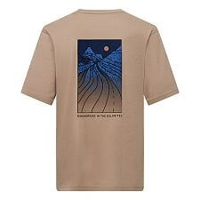 Salewa Eagle Sunset Loose T-Shirt M quicksand