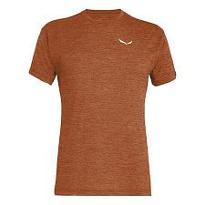 Salewa Puez Melange Dry S/S Tee M bombay brown melange