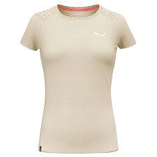 Salewa Pure Salamander AM T-Shirt W oatmeal melange