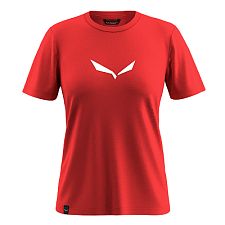 Salewa Solid Dry T-Shirt W flame new logo