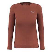 Salewa Zebru Medium Warm AMR Tee W etruscan red