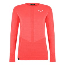 Salewa Zebru Medium Warm AMR Tee W fluo coral