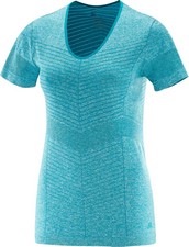 Salomon Elevate Move On SS Tee W enamel blue
