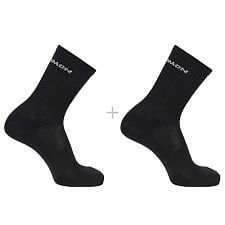Salomon ponožky Evasion Crew 2-Pack black/black