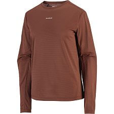 Salomon SHAKEout Core LS Tee W burnt umber