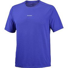 Salomon SHAKEout Core SS Tee M clematis blue