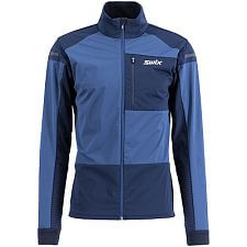 Swix Dynamic Jacket M lake blue / dark navy