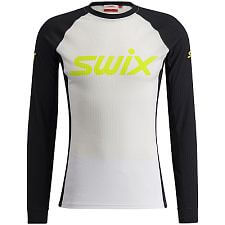 Swix tričko RaceX Classic Long Sleeve M black/lime