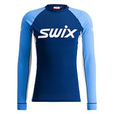 Swix tričko RaceX Classic Long Sleeve M estate blue