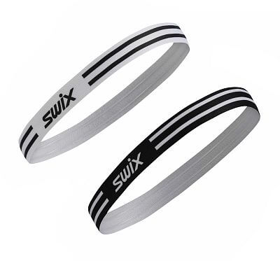 Swix čelenka Vantage Elastic Black/Bright White