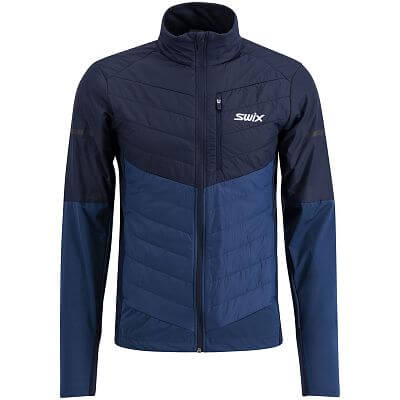 Swix Dynamic Hybrid Insulated Jacket M lake blue/dark navy