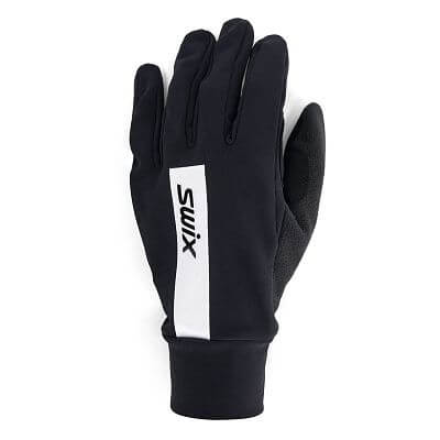 Swix Focus Glove U black/bright white