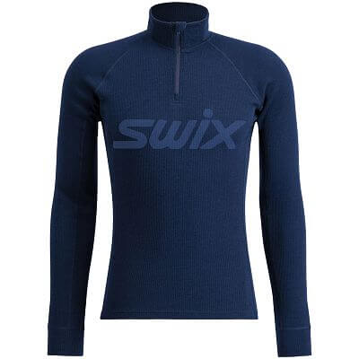 Swix RaceX Merino Half Zip M dark navy