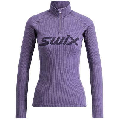 Swix RaceX Merino Half Zip W dusty purple