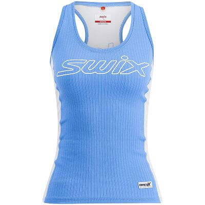 Swix tílko RaceX Light Tank W cloud blue / bright white
