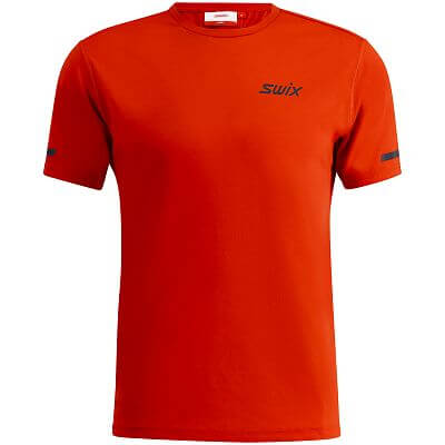 Swix tričko Pace Short Sleeve M lava